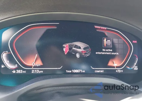 2020 BMW X3 Sdrive30I из США, поврежденный, VIN 5UXTY3C03L9B41519